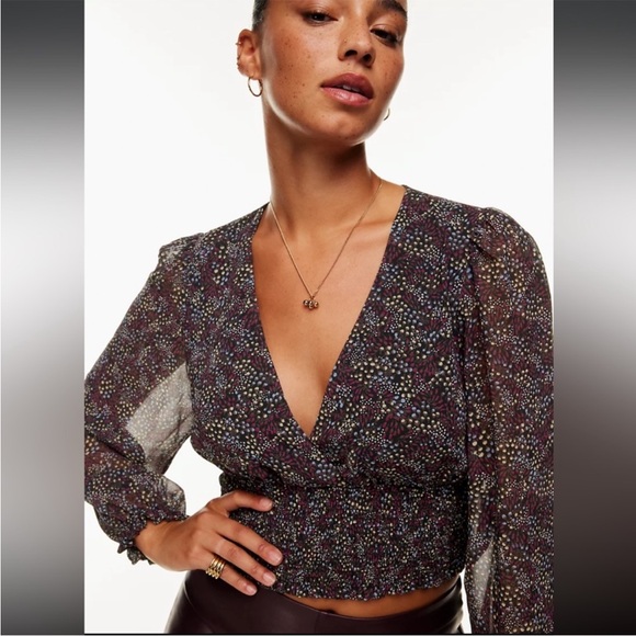 NWT Aritzia Wilfred wistful top - Picture 7 of 8